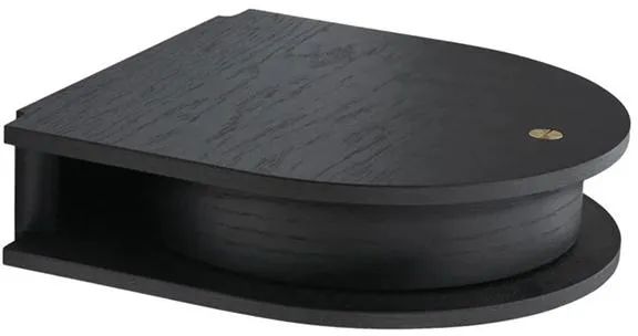 Northern Valet Vägg­hylla m. Låda Svart Ek